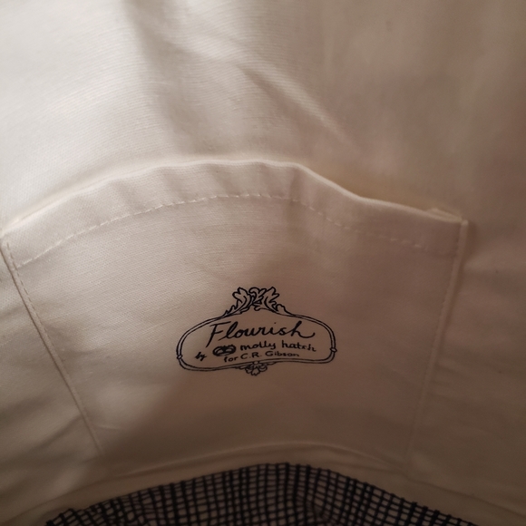 CR Gibson Canvas Tote Bag - Picture 5 of 6